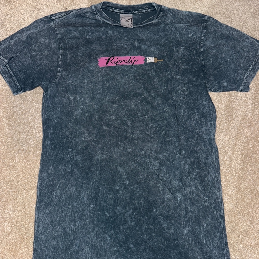 Ripndip Blue and Pink Graphic Tee